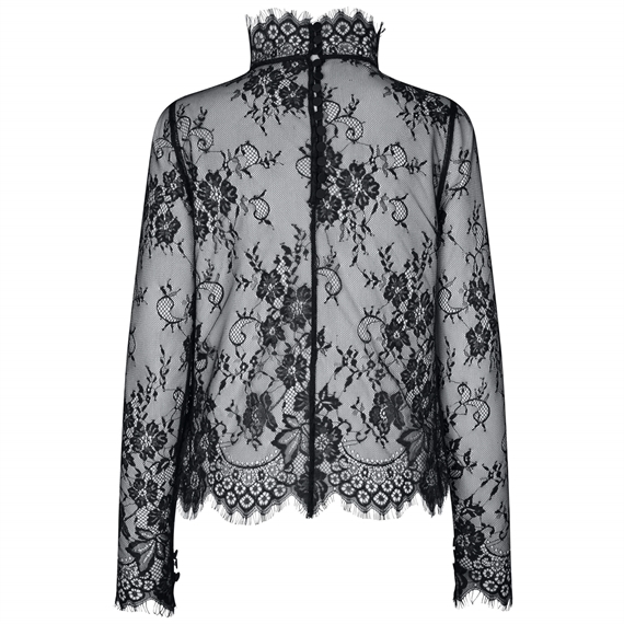 Dea Kudibal ChristalDEA Lace Bluse, Sort 